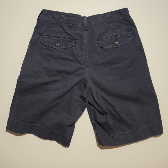 Mens Navy Blue cargo shorts - Picture 2 of 5